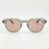 FL41 Brille mit Rosatönung - Transparentgrüner geometrischer TR90-Rahmen 3 FL41 Brille mit Rosatönung - Transparentgrüner geometrischer TR90-Rahmen 3
