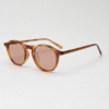 FL41 Brille mit Rosatönung - Schildpattfarbener runder TR90-Rahmen 1 FL41 Brille mit Rosatönung - Schildpattfarbener runder TR90-Rahmen 1